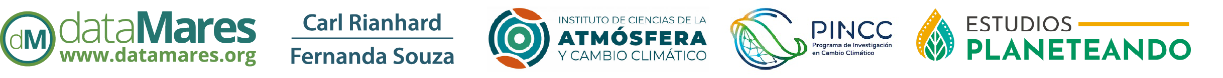dataMares, Carl Rianhard, Fernanda Souza, Instituto de Ciencias de la Atmósfera y Cambio Climático, PINCC y Estudios Planeteando