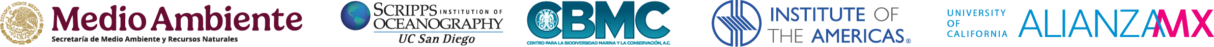 Medio Ambiente, Scripps Institution of Oceanography, CBMC, Institute of the Americas y Alianza MX de la Universidad de California